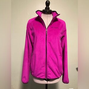Columbia Magenta Girl’s Fleece Jacket - L (14/16)